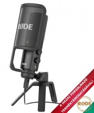 Rode NT-USB Nagymembrános kondenzátor mikrofon Fotó-Videó kiegészítők - Mikrofon - Ének és hangszer mikrofon - 281030