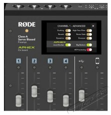 Rode RoDECaster Pro RoDECaster Pro négy mikrofon csatornás podcast keverő Audio-Video / Hifi / Multimédia - Party / DJ termék - DJ termék - 355278