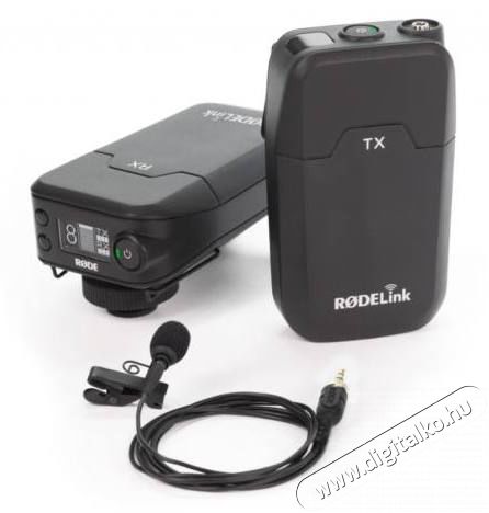 Rode Filmmaker Kit (RX,TX) RodeLink digitális mikrofon készlet Fotó-Videó kiegészítők - Mikrofon - Csíptetős, fej és kitűző mikrofon - 355270