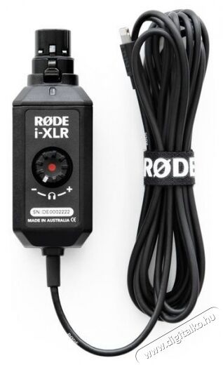 Rode i-XLR i-XLR digitális audio interfész iOS készülékekhez Lightning csatlakozóval Fotó-Videó kiegészítők - Mikrofon kiegészítő - Mikrofon kábel - 315535