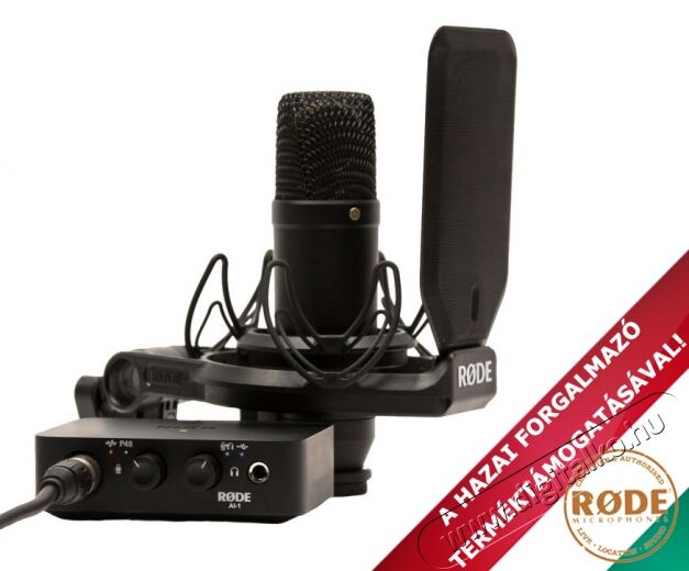 Rode NT1-AI-1 KIT stúdió csomag Fotó-Videó kiegészítők - Mikrofon - Ének és hangszer mikrofon - 332150
