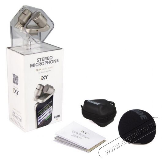 Rode iXY sztereó mikrofon iPhone és iPad készülékekhez Fotó-Videó kiegészítők - Mikrofon - Fotó-videó mikrofon - 271698