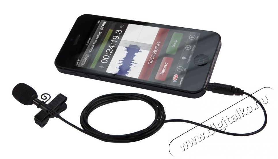 Rode SmartLav+ csiptetős mikrofon Fotó-Videó kiegészítők - Mikrofon - Csíptetős, fej és kitűző mikrofon - 281032