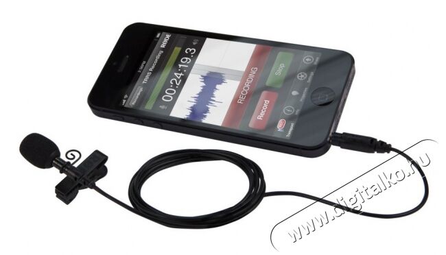Rode SmartLav+ csiptetős mikrofon Fotó-Videó kiegészítők - Mikrofon - Csíptetős, fej és kitűző mikrofon - 281032