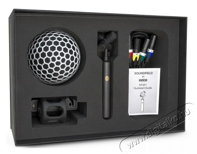 Rode SoundField ambiszonikus 3D VR térmikrofon Fotó-Videó kiegészítők - Mikrofon - Fotó-videó mikrofon - 344508