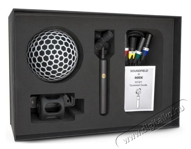 Rode SoundField ambiszonikus 3D VR térmikrofon Fotó-Videó kiegészítők - Mikrofon - Fotó-videó mikrofon - 344508