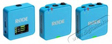 Rode Wireless GO III - Blue Fot&oacute;-Vide&oacute; kieg&eacute;sz&iacute;tők - Mikrofon - Fot&oacute;-vide&oacute; mikrofon - 525792