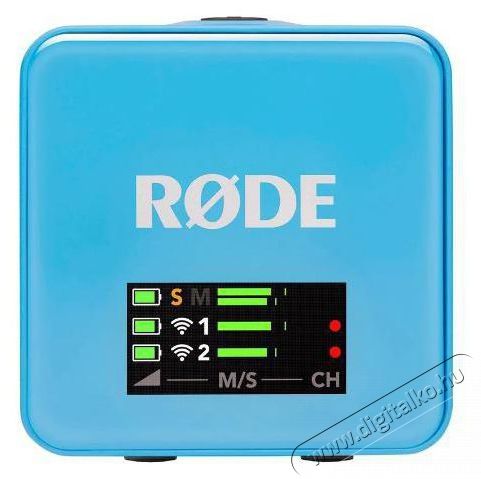 Rode Wireless GO III - Blue Fot&oacute;-Vide&oacute; kieg&eacute;sz&iacute;tők - Mikrofon - Fot&oacute;-vide&oacute; mikrofon - 525792