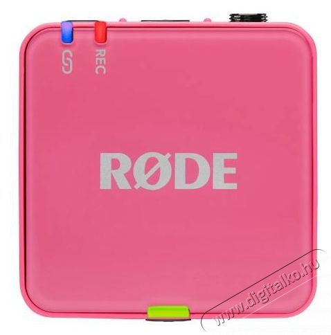 Rode Wireless GO III - Pink Fot&oacute;-Vide&oacute; kieg&eacute;sz&iacute;tők - Mikrofon - Fot&oacute;-vide&oacute; mikrofon - 525790
