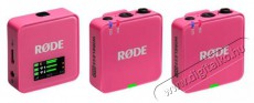 Rode Wireless GO III - Pink Fot&oacute;-Vide&oacute; kieg&eacute;sz&iacute;tők - Mikrofon - Fot&oacute;-vide&oacute; mikrofon - 525790