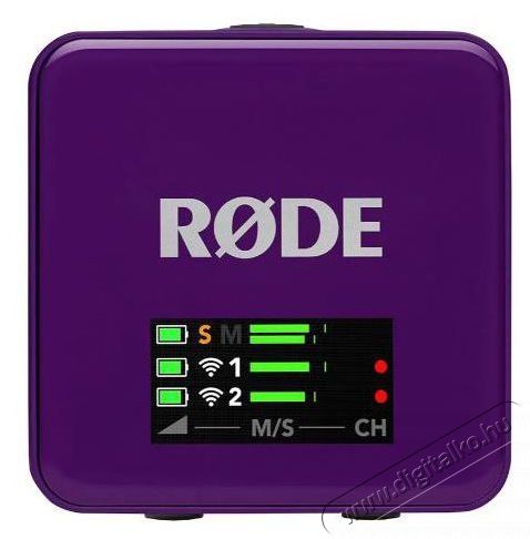 Rode Wireless GO III - Purple Fot&oacute;-Vide&oacute; kieg&eacute;sz&iacute;tők - Mikrofon - &Eacute;nek &eacute;s hangszer mikrofon - 525787