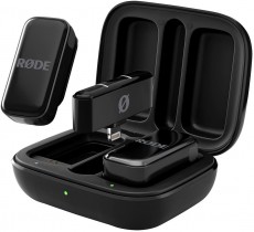 Rode Wireless Micro (Lightning, Black) Fotó-Videó kiegészítők - Mikrofon - Csíptetős, fej és kitűző mikrofon - 525765
