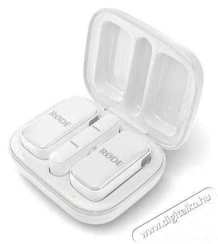 Rode Wireless Micro (Lightning, White) Fotó-Videó kiegészítők - Mikrofon - Akciós mikrofon szett - 525783