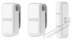 Rode Wireless Micro (Lightning, White) Fotó-Videó kiegészítők - Mikrofon - Akciós mikrofon szett - 525783