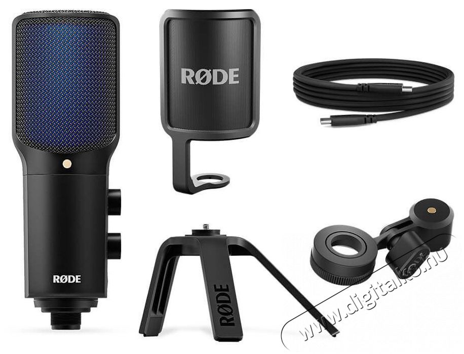 Rode NT-USB+ Fot&oacute;-Vide&oacute; kieg&eacute;sz&iacute;tők - Mikrofon - &Eacute;nek &eacute;s hangszer mikrofon - 525762