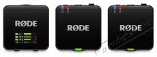 Rode Wireless GO III Black Fotó-Videó kiegészítők - Mikrofon - Fotó-videó mikrofon - 525760
