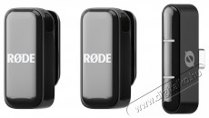 Rode Wireless Micro (USB-C, Black) Fot&oacute;-Vide&oacute; kieg&eacute;sz&iacute;tők - Mikrofon - Fot&oacute;-vide&oacute; mikrofon - 525764