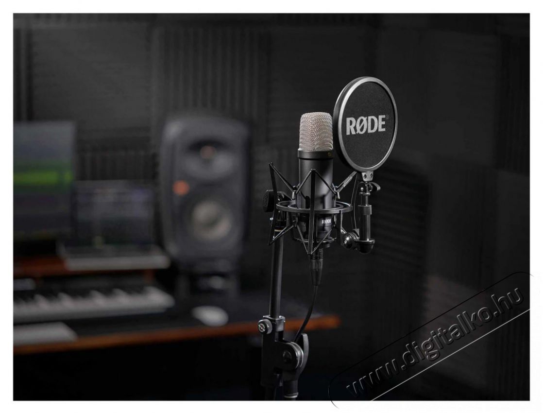Rode NT1 Signature Series Black Fot&oacute;-Vide&oacute; kieg&eacute;sz&iacute;tők - Mikrofon - &Eacute;nek &eacute;s hangszer mikrofon - 525768