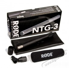 Rode NTG-3 professzionális broadcast puskamikrofon Fotó-Videó kiegészítők - Mikrofon - Puska mikrofon - 256521