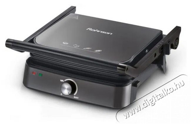 Rohnson R-2316BR Frozen Grey Konyhai termékek - Konyhai kisgép (sütés / főzés / hűtés / ételkészítés) - Kontakt grill sütő / sütőlap - 504843