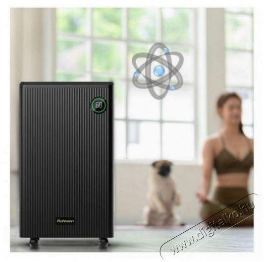 Rohnson R-91120 Double Filter & Ionizer + kiterjesztett 5 éves garancia Szépségápolás / Egészség - Légtisztító / párásító / párátlanító - Légtisztító - 504834