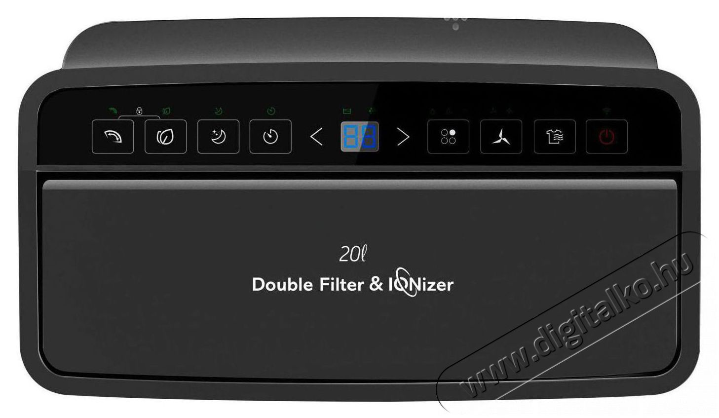 Rohnson R-91120 Double Filter & Ionizer + kiterjesztett 5 éves garancia Szépségápolás / Egészség - Légtisztító / párásító / párátlanító - Légtisztító - 504834