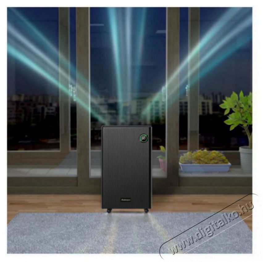 Rohnson R-91120 Double Filter & Ionizer + kiterjesztett 5 éves garancia Szépségápolás / Egészség - Légtisztító / párásító / párátlanító - Légtisztító - 504834