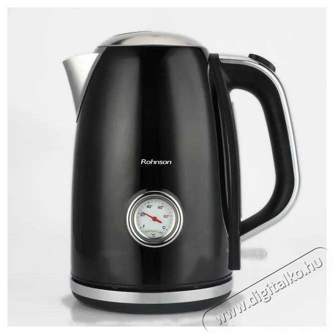 Rohnson R-7720 Nostalgia fekete Konyhai term&eacute;kek - V&iacute;zforral&oacute; / teafőző - 513161