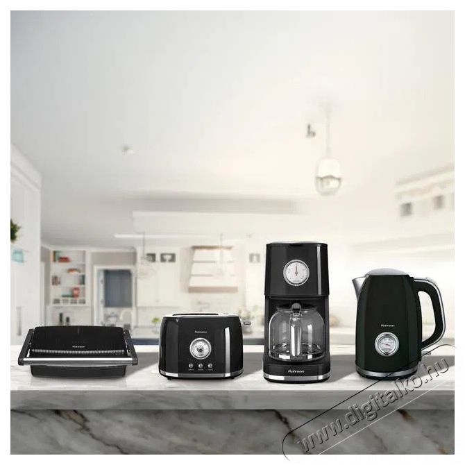 Rohnson R-7720 Nostalgia fekete Konyhai term&eacute;kek - V&iacute;zforral&oacute; / teafőző - 513161