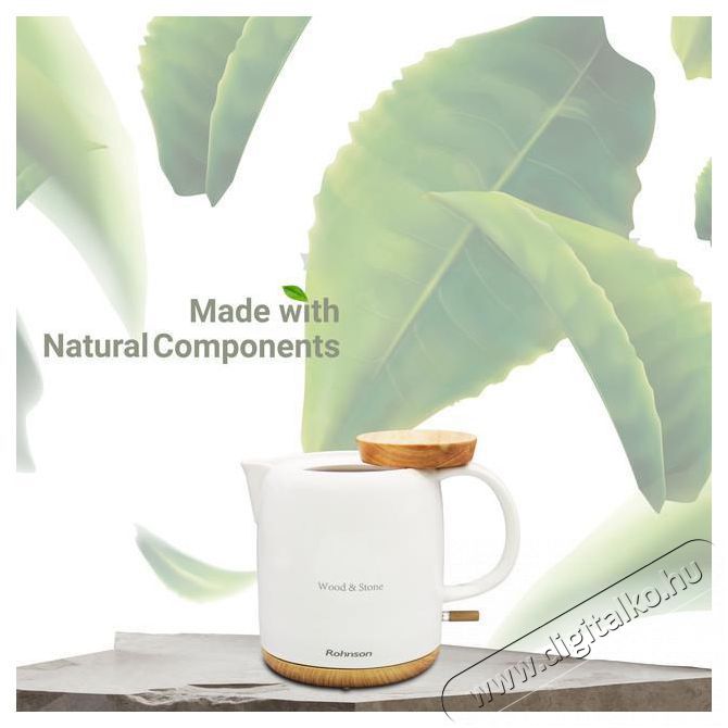 Rohnson R-7810 Wood and Stone Konyhai term&eacute;kek - V&iacute;zforral&oacute; / teafőző - 513177