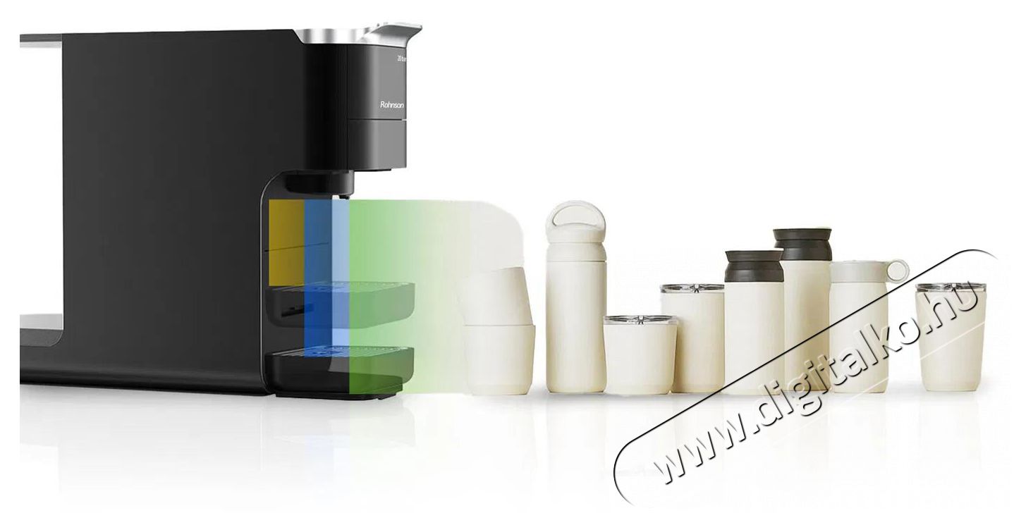 Rohnson R-98055 Konyhai term&eacute;kek - K&aacute;v&eacute;főző / k&aacute;v&eacute;&ouml;rlő / kieg&eacute;sz&iacute;tő - Kapszul&aacute;s / podos k&aacute;v&eacute;főző - 519119