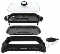 Rohnson R-250 Konyhai termékek - Konyhai kisgép (sütés / főzés / hűtés / ételkészítés) - Kontakt grill sütő / sütőlap - 521282