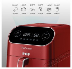 Rohnson R-2859R Piros 7 l Konyhai termékek - Konyhai kisgép (sütés / főzés / hűtés / ételkészítés) - Olajsütő - 521281