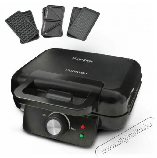 Rohnson R-2635 MultiBites Konyhai termékek - Konyhai kisgép (sütés / főzés / hűtés / ételkészítés) - Melegszendvics / gofri sütő - 521225