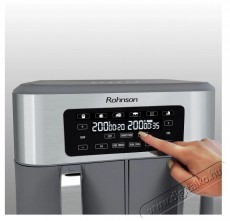 Rohnson R-2844 - 2x 4,25l Konyhai termékek - Konyhai kisgép (sütés / főzés / hűtés / ételkészítés) - Légkeveréses főzőgép / elektromos kukta / multifunkciós sütő - 521212