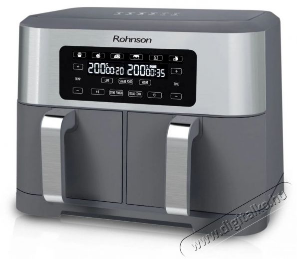 Rohnson R-2844 - 2x 4,25l Konyhai termékek - Konyhai kisgép (sütés / főzés / hűtés / ételkészítés) - Légkeveréses főzőgép / elektromos kukta / multifunkciós sütő - 521212