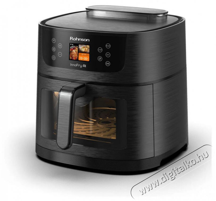 Rohnson R-2884 Wi-FiInnoFry AI - 8 l Konyhai term&eacute;kek - Konyhai kisg&eacute;p (s&uuml;t&eacute;s / főz&eacute;s / hűt&eacute;s / &eacute;telk&eacute;sz&iacute;t&eacute;s) - Olajs&uuml;tő - 521234
