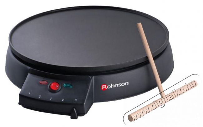 Rohnson R-201 Crepe Master Konyhai termékek - Konyhai kisgép (sütés / főzés / hűtés / ételkészítés) - Sütemény / palacsinta készítő gép - 521275