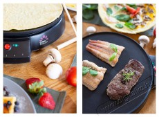 Rohnson R-201 Crepe Master Konyhai termékek - Konyhai kisgép (sütés / főzés / hűtés / ételkészítés) - Sütemény / palacsinta készítő gép - 521275