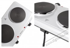 Rohnson R-2440 Konyhai kisgép (sütés / főzés / hűtés / ételkészítés) Konyhai termékek - Sütő-főzőlap, tűzhely (szabadonálló) - Elektromos főzőlap (szabadonálló) - 521265