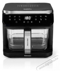 Rohnson R-2890 Glass & Steel HealthFry – 5,5 l Konyhai termékek - Konyhai kisgép (sütés / főzés / hűtés / ételkészítés) - Légkeveréses főzőgép / elektromos kukta / multifunkciós sütő - 521266