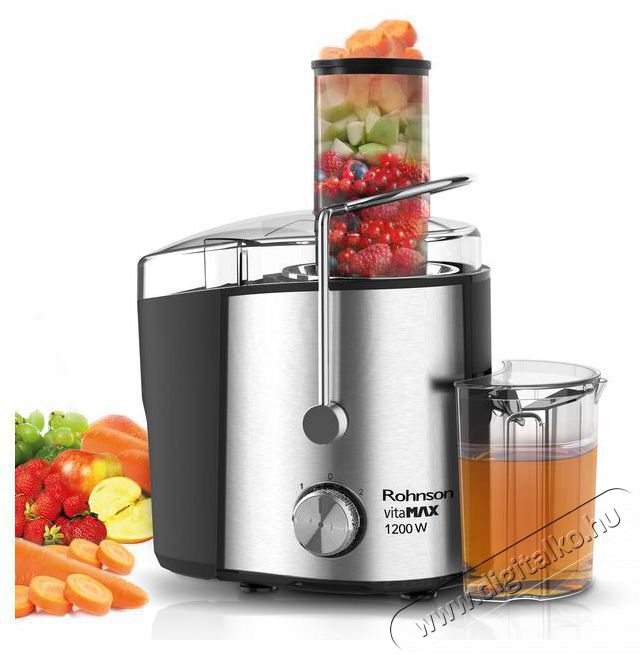 Rohnson R-439 VitaMAX Konyhai term&eacute;kek - Konyhai kisg&eacute;p (elők&eacute;sz&iacute;t&eacute;s / feldolgoz&aacute;s) - Gy&uuml;m&ouml;lcs centrifuga / pr&eacute;s - 521272