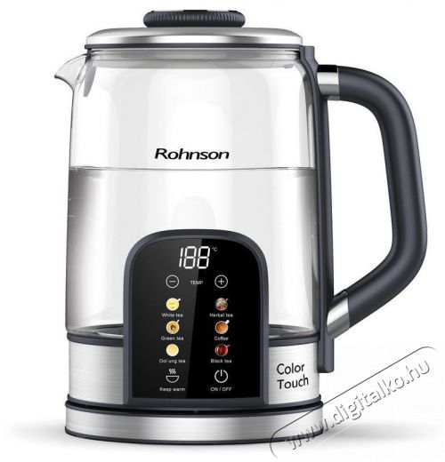 Rohnson R-7700 Color Touch v&iacute;zforral&oacute; Konyhai term&eacute;kek - V&iacute;zforral&oacute; / teafőző - 525833