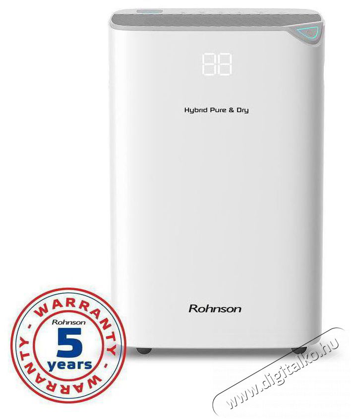 Rohnson R-91020 Hybrid Pure & Dry P&aacute;ramentes&iacute;tő Sz&eacute;ps&eacute;g&aacute;pol&aacute;s / Eg&eacute;szs&eacute;g - L&eacute;gtiszt&iacute;t&oacute; / p&aacute;r&aacute;s&iacute;t&oacute; / p&aacute;r&aacute;tlan&iacute;t&oacute; - P&aacute;ramentes&iacute;tő - 525816