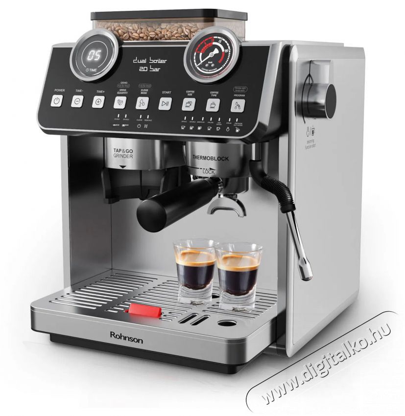 Rohnson R-98200 Konyhai term&eacute;kek - K&aacute;v&eacute;főző / k&aacute;v&eacute;&ouml;rlő / kieg&eacute;sz&iacute;tő - K&aacute;v&eacute; kapszula / pod / szemes / őr&ouml;lt k&aacute;v&eacute; - 529966