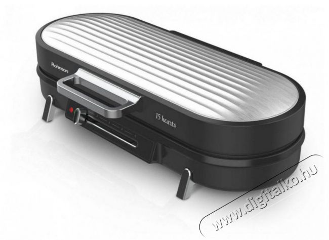 Rohnson R-2206 15 Hearts Konyhai termékek - Konyhai kisgép (sütés / főzés / hűtés / ételkészítés) - Melegszendvics / gofri sütő - 529950