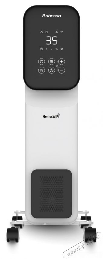 Rohnson R-2511-23 Genius Wi-Fi H&aacute;ztart&aacute;s / Otthon / K&uuml;lt&eacute;r - Fűt&eacute;s - Olajradi&aacute;tor - 529954