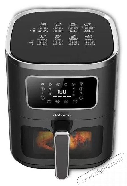Rohnson R-2862 Airfryer Konyhai term&eacute;kek - Konyhai kisg&eacute;p (s&uuml;t&eacute;s / főz&eacute;s / hűt&eacute;s / &eacute;telk&eacute;sz&iacute;t&eacute;s) - Olajs&uuml;tő - 531210