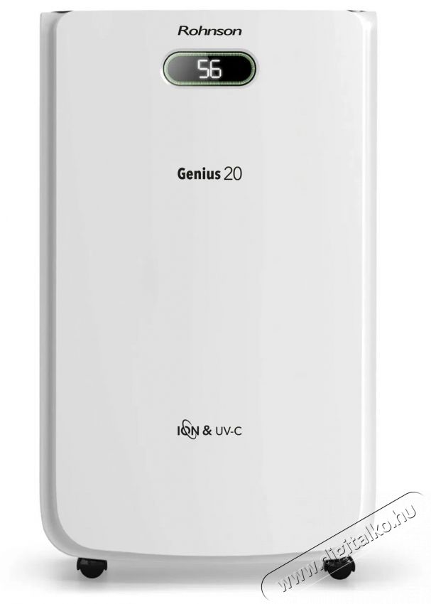 Rohnson R-95020 Genius 20 Wi-Fi Ion & UV-C p&aacute;ramentes&iacute;tő Sz&eacute;ps&eacute;g&aacute;pol&aacute;s / Eg&eacute;szs&eacute;g - L&eacute;gtiszt&iacute;t&oacute; / p&aacute;r&aacute;s&iacute;t&oacute; / p&aacute;r&aacute;tlan&iacute;t&oacute; - P&aacute;ramentes&iacute;tő - 532101