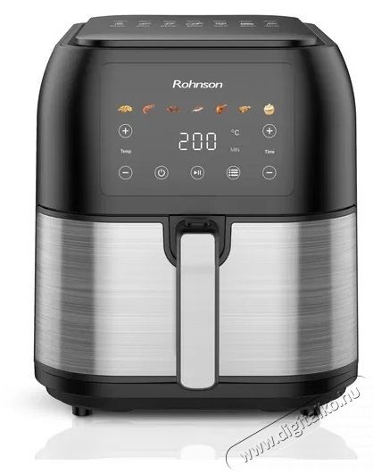 Rohnson R-2861 &ndash; 8 l Konyhai term&eacute;kek - Konyhai kisg&eacute;p (s&uuml;t&eacute;s / főz&eacute;s / hűt&eacute;s / &eacute;telk&eacute;sz&iacute;t&eacute;s) - Olajs&uuml;tő - 535657